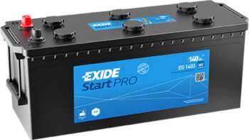 Startera akumulators Exide STARTPRO 12V 140Ah