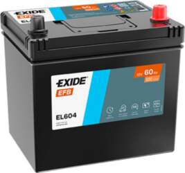 Startera akumulators Exide EFB 12V 60Ah