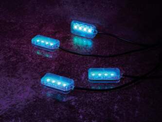 LED RGB salona apgaismojuma komplekts USB