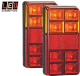 LED AUTOLAMPS Kombinētais LED aizmugurējais lukturis