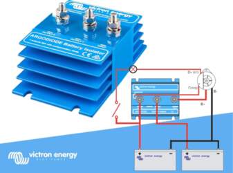 Victron Energy Akumulatoru atdalītājs Argodiode 80-2SC