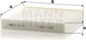 Ford,MANN-FILTER Salona filtrs MANN Ford