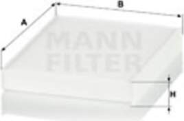 Ford,MANN-FILTER Salona filtrs MANN Ford