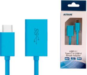 AUTOLINE USB adapteris USB-C - USB-A