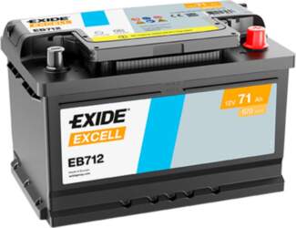 Startera akumulators Exide EXCELL 12V 71Ah