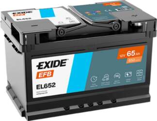 Startera akumulators Exide EFB 12V 65Ah