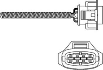 Fiat,Delphi Lambda zonde Delphi ES10792-12B1