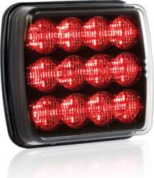 LED aizmugurējais lukturis Optibeam Dark Phantom