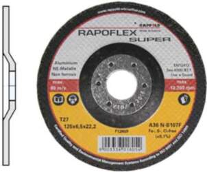 Slīpēšanas disks Rappold 125x6,5 mm