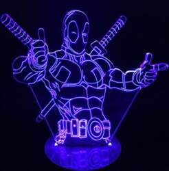 3D lampa DeadPool
