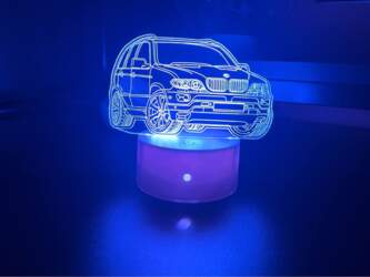 3D lampa Vācu E53 X5