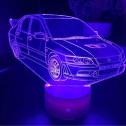 3D lampa Japāņu Evolution 7
