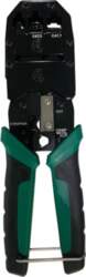 Crimping Tool with Stripper and Cutter