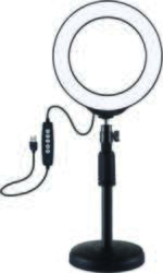 LED Ring Lamp 16cm With Desktop
