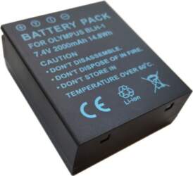 OLYMPUS BLH-1 Battery, 2000mAh | CB970339