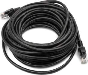 Cable Cat5E UTP, 10m, black |