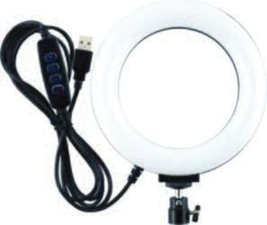 LED Ring Lamp, 16 cm, USB