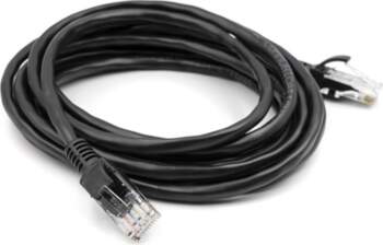 Cable Cat5E UTP, 3m, black |