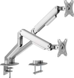 Dual 17"-32" Monitor Spring-Assisted Arm