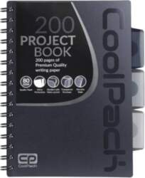 Spiral note book A5 Coolpack Grey