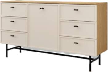 Elora oak/macadamia Kumode 6