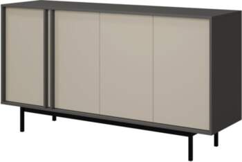 Alsy antracit/light beige Kumode 6