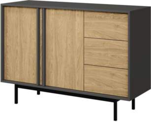 Alsy antracit/oak Kumode 7