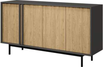 Alsy antracit/oak Kumode 6