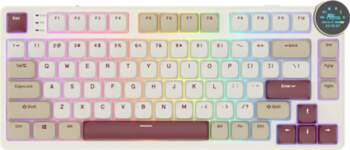 ROYAL KLUDGE N80 Rosy Clouds, Red