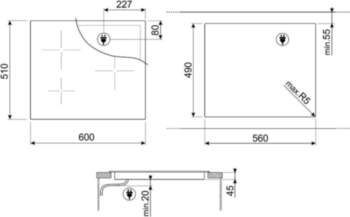 Smeg SI7633B