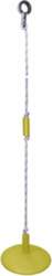 Climbing Rope with Platform Disc, yellow