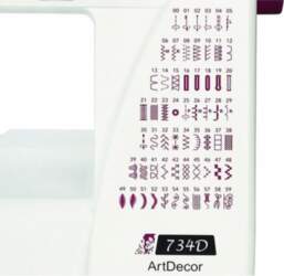 JANOME ARTDECOR 734D