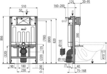 Alcaplast  AM101/850