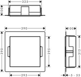 Hansgrohe XtraStoris 56073700