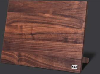 KAI Magnetic Knife Block Walnut DM-0806
