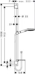Dušas komplekts Hansgrohe 26621400