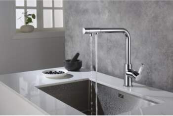 Virtuves jaucējkrāns Blue Water Royal ar