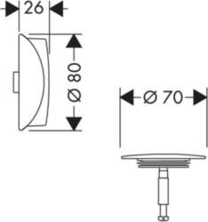 Hansgrohe Flexaplus 58185990