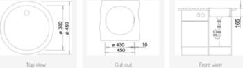 Blanco RONDO 525959