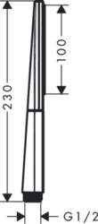 Hansgrohe Rainfinity 26866700