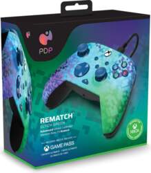 REMATCH XBOX WIRED Controller GLITCH GREEN