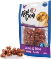 KIDDOG Lamb&Rice Mini Bones 80g