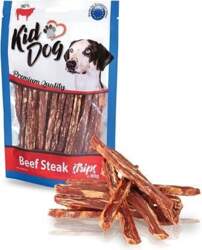 KIDDOG beef steak strips 80 g