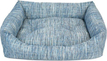 Duvo Plus Bed Rectangular Azure Blue