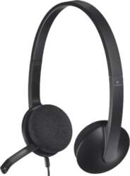 Logitech H340 USB Headset Melns