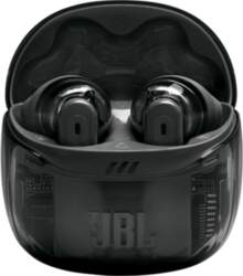 JBL Tune Flex 2 Caurspīdīgi melns