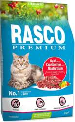 Rasco Premium Cat Sterilized, Beef Cranberries