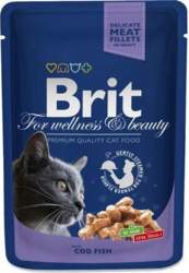 Brit Premium Cat Pouch Cod Fish