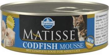 Farmina Matisse Cat Mousse Codfish kaķu