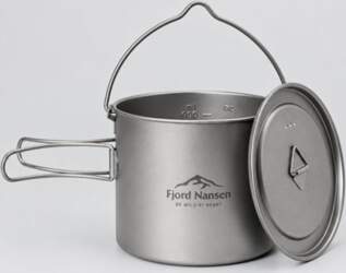 Titanium Camping Pot – Fjord Nansen